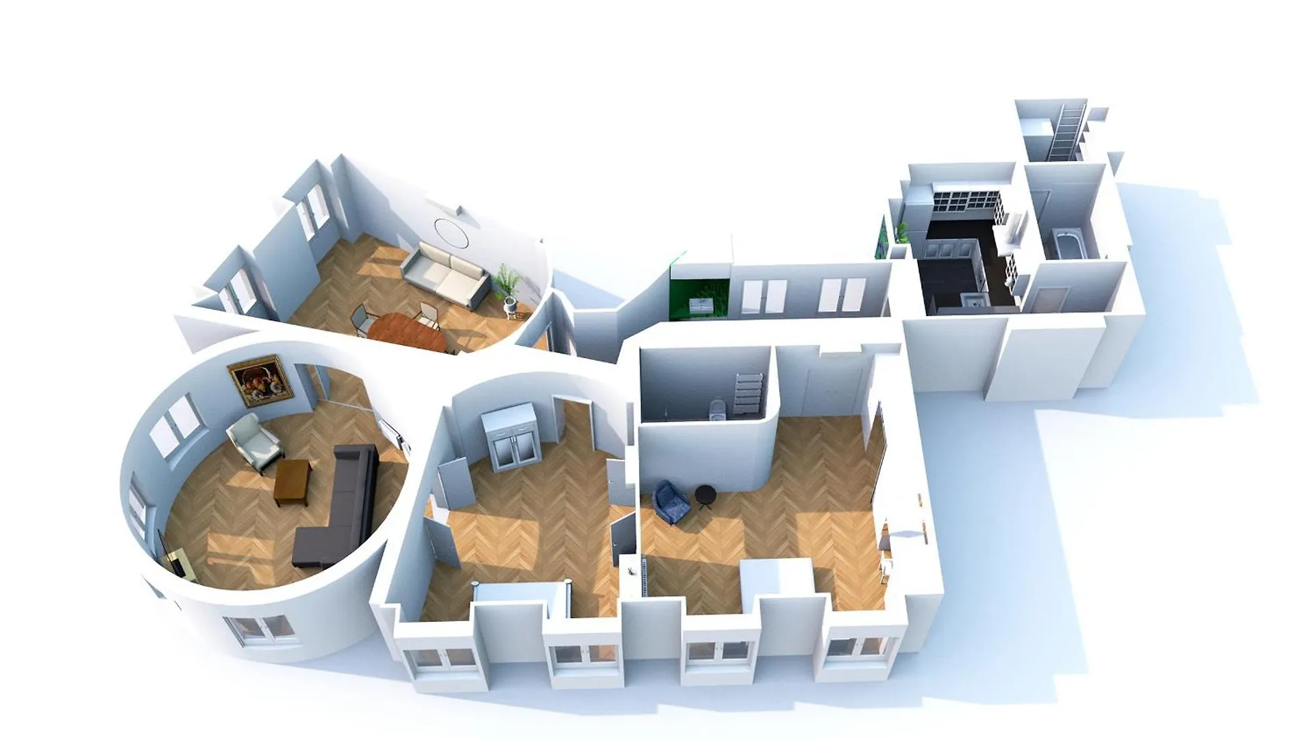 Highrise Art Apartment ブダペスト ハンガリー